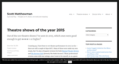 Desktop Screenshot of matthewman.net